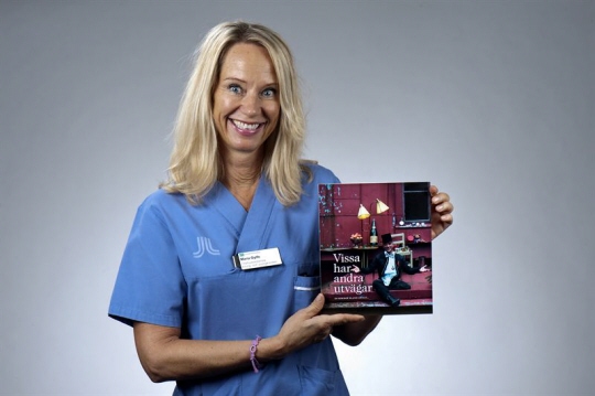 Maria Gylfe, chefsjuksköterska och initiativtagare till boken 